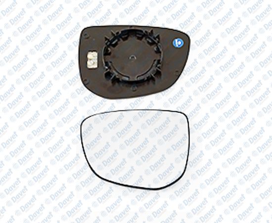 SWAPP 34204 Dis Dikiz Ayna Cami Elektrikli Convex Sol P301 12> C-Elysee 12 - C4 Cactus 14